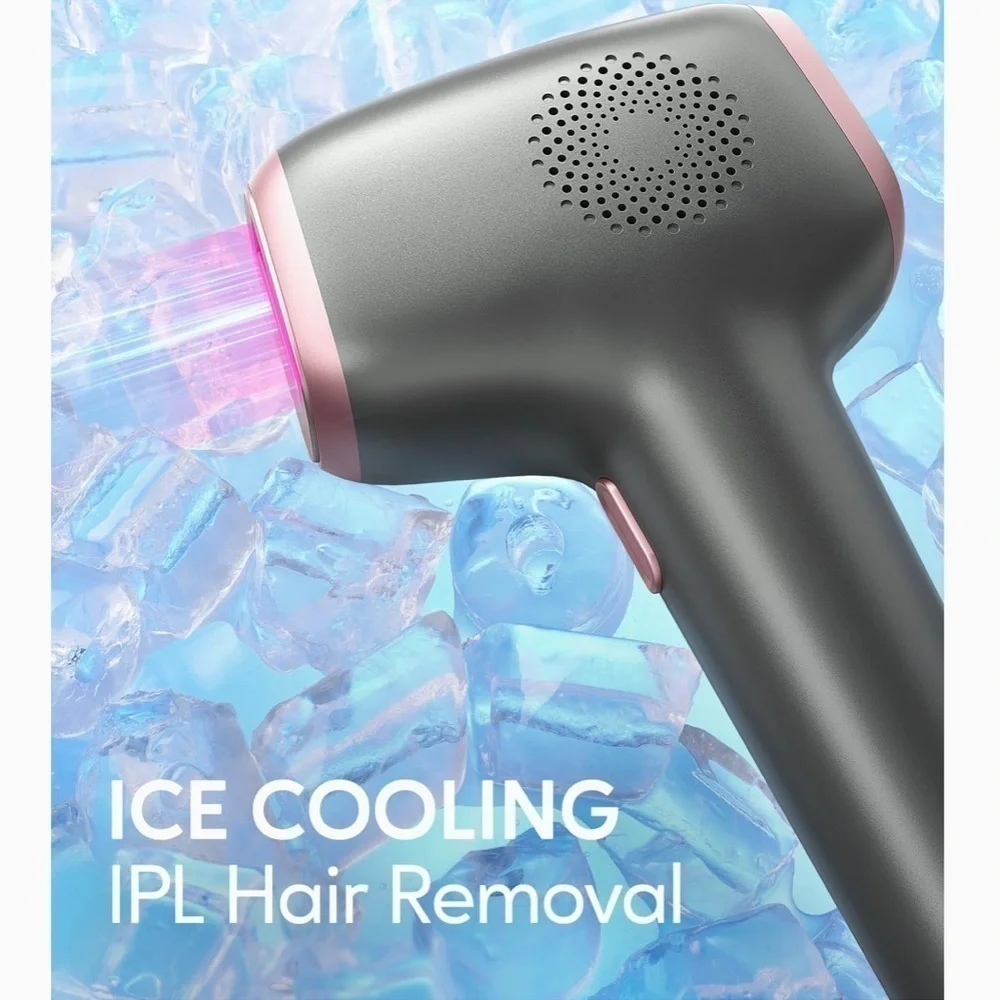 IPL Hair Removal with Ice Cooling Care Function Permanent 999k flashes #A5